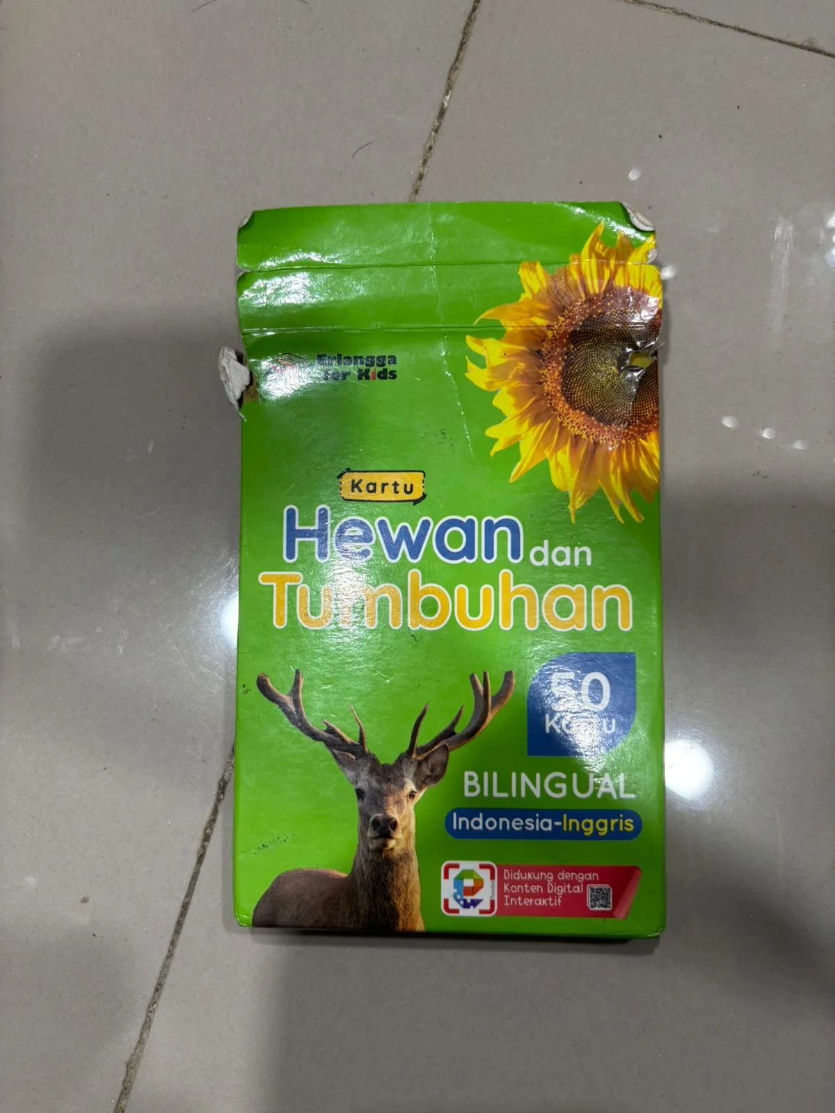 Kartu Hewan dan Tumbuhan